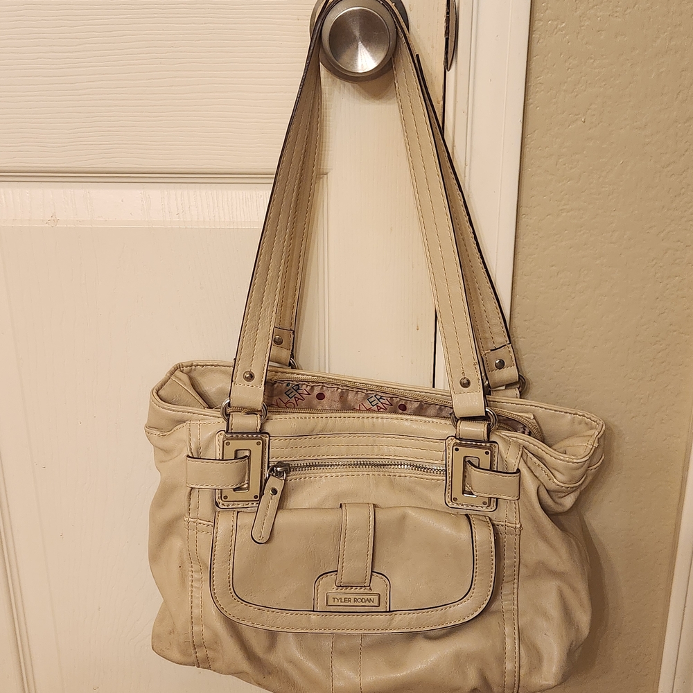 Tyler Rodan Beige Shoulder Bag